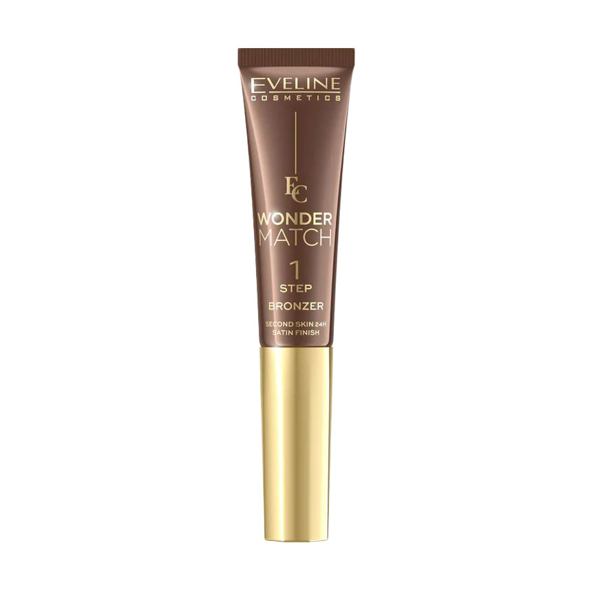 Ультракремовий бронзер для обличчя Eveline Cosmetics Wonder Match Bronzer 02, 14 мл
